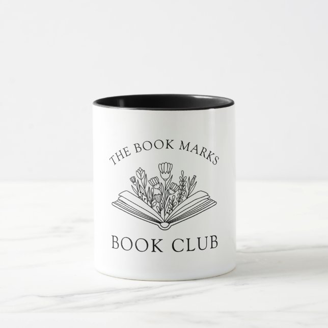 Book Club Reading Lover's Gift Mug (Center)