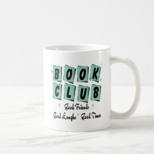 Book Club Retro - Good Friends, Times and Laughs Coffee Mug