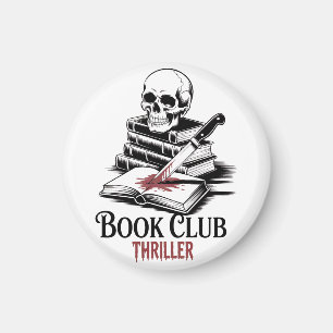 Book Club Thriller Magnet