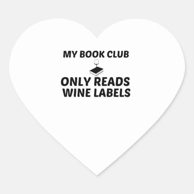 BOOK CLUB WINE LABELS (Front)