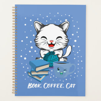 Book Coffee Cat Planner