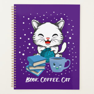 Book Coffee Cat Planner