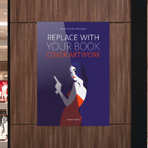 Book Cover Artwork   Author Writer Promotional Poster