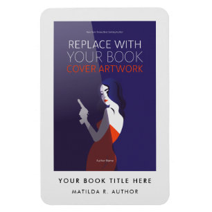 Book Cover   Author Book Launch Promotional Magnet