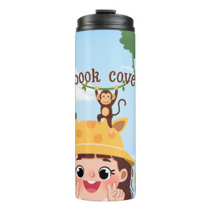 Book Cover Author Book Launch Promotional Thermal Tumbler