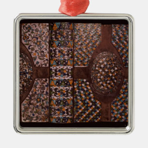 Book cover metal tree decoration