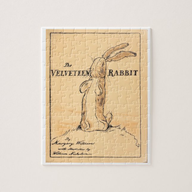 Book Cover - The Velveteen Rabbit Jigsaw Puzzle (Vertical)