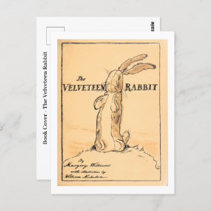 Book Cover - The Velveteen Rabbit Postcard