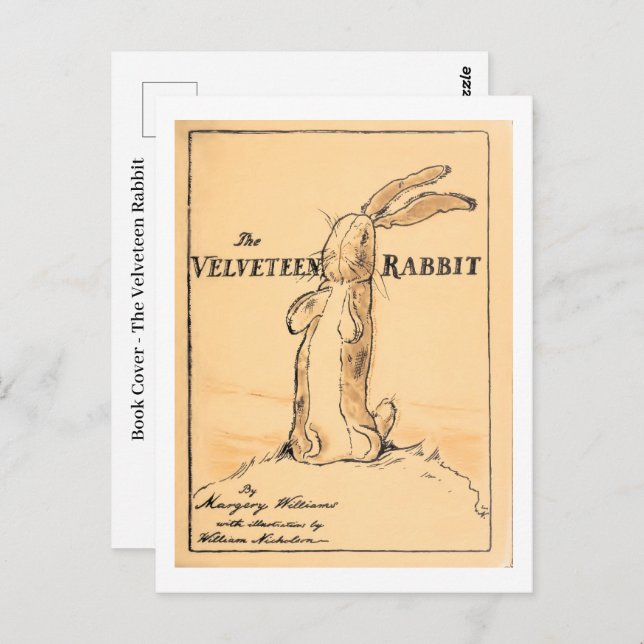Book Cover - The Velveteen Rabbit Postcard (Front/Back)
