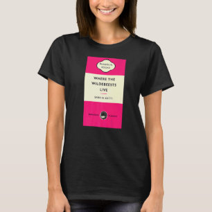 Book Cover Where The Wildebeests Live Sara N Gett T-Shirt