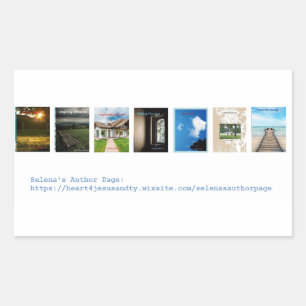 Book Covers Rectangular Sticker