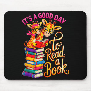 Book day costumes funny giraffe men women kids mouse mat