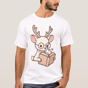 Book Deer T-Shirt
