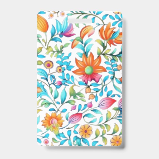 Book design ID badge (Front)