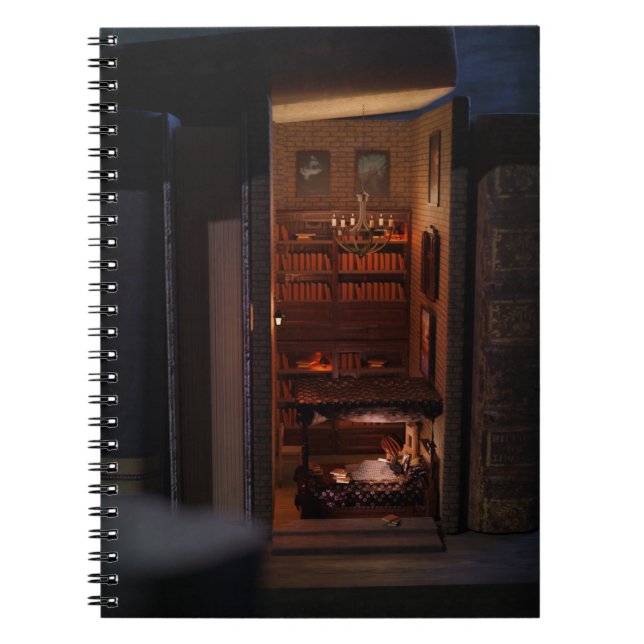 Book diorama - reading in bed (Front)