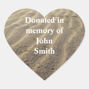 Book Donation  Sticker Sand