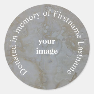 Book Donation  Sticker Stone