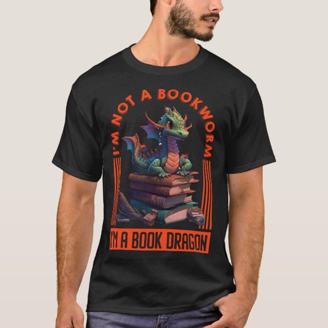Book Dragon book  Dragon fans Book love Dragon  1 T-Shirt (Front)