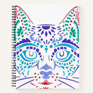 book drawing cat