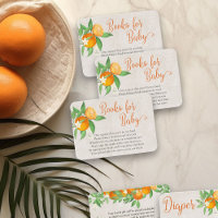 Book for Baby Poem Citrus Orange Neutral