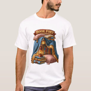 Book Fort Weekend Cosy Reading Aesthetic T-Shirt