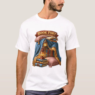 Book Fort Weekend Cosy Reading Aesthetic T-Shirt