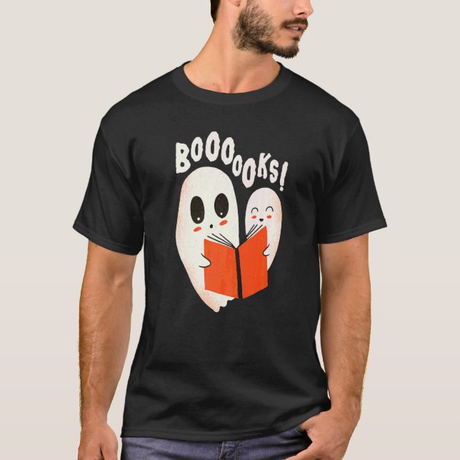 Book Ghosts T-Shirt (Front)