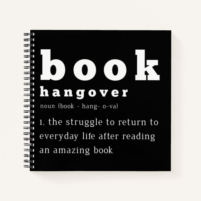 Book Hangover Bibliophilia (Front)