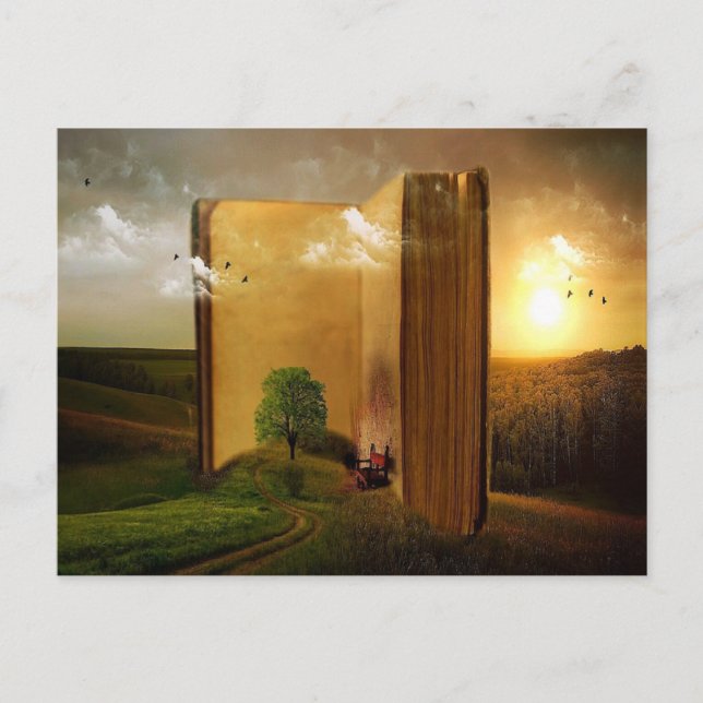 book in nature postcard (Front)