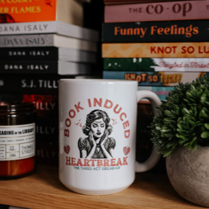 Book Induced Heartbreak Mug