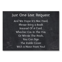 Book Instead of Card