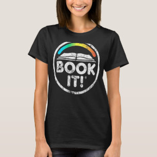 Book it childhood retro mens womens T-Shirt
