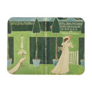 Book Jacket design for 'A Floral Fantasy in an Old Magnet