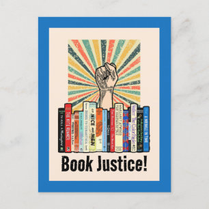 Book Justice! Postcard