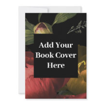 Book Launch Announement Mailing Display flat card