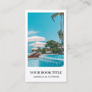 Book Launch   Author Promotional Logo Design Business Card