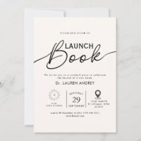 Book Launch Invitation