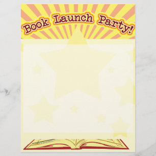 Book Launch Party Flyer