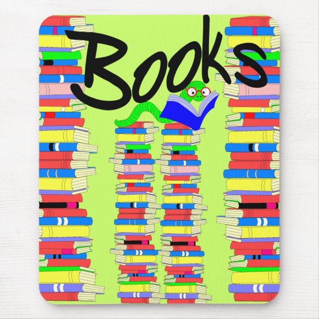 Book Love Mousepad (Front)