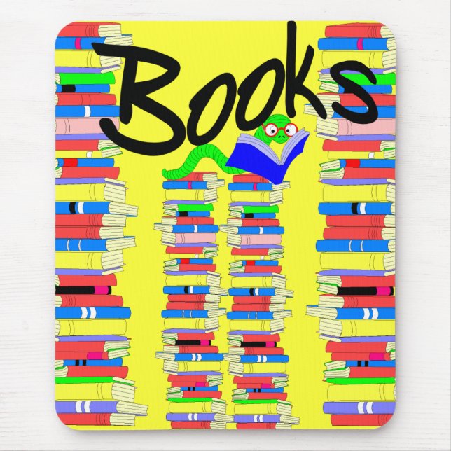 Book Love Mousepad (Front)