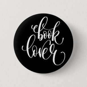 Book Lover 6 Cm Round Badge