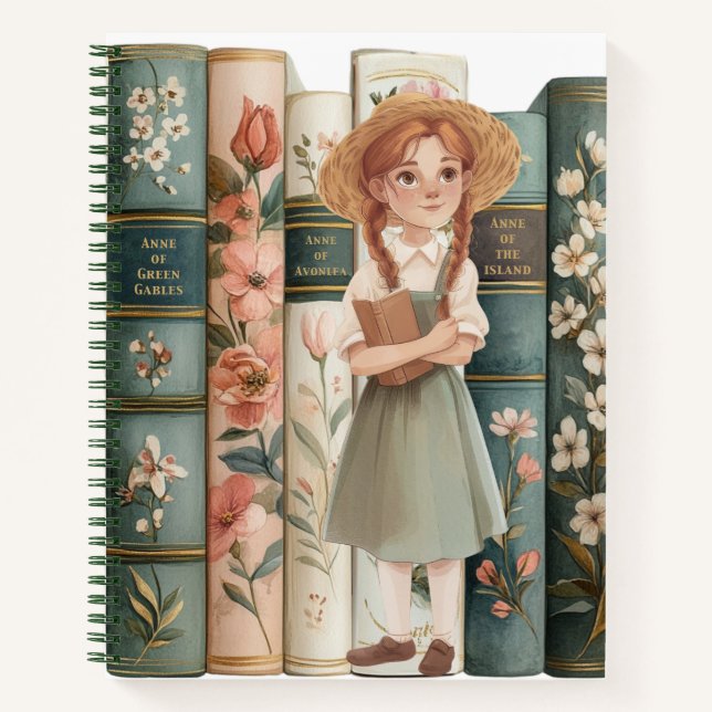 Book Lover | Anne of Green Gables | Floral Books (Front)
