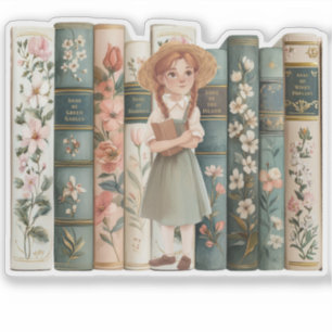 Book Lover   Anne of Green Gables   Floral Books