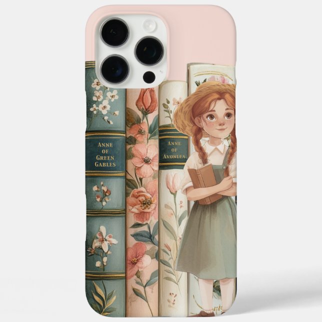 Book Lover | Anne of Green Gables | Floral Books Case-Mate iPhone Case (Back)