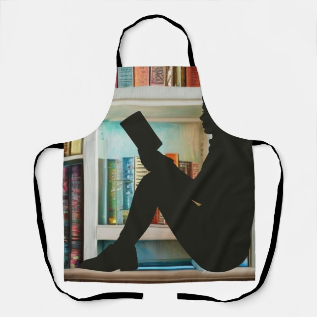Book Lover Apron (Front)