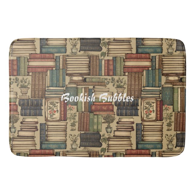 Book Lover   Bath Mat (Front)