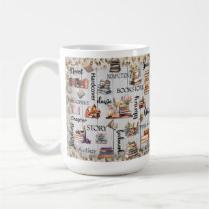 Book Lover Bibliophile Readers Mug Gift  