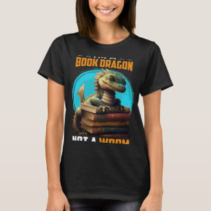 Book lover Book Dragon Reading friends bookworm Bo T-Shirt