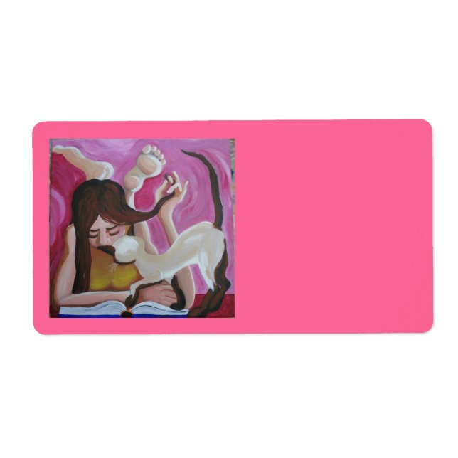 Book lover book label (Front)