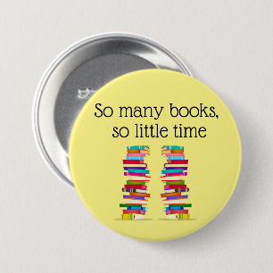 Book Lover Button